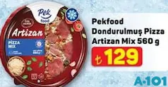 PEKFOOD DONDURULMUŞ PİZZA ARTİZAN MİX 560 G